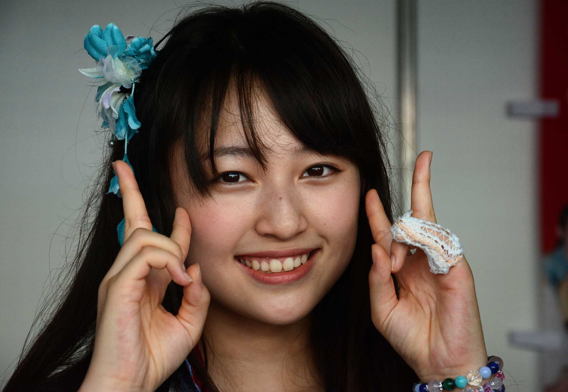 Gai xinh nguoi Nhat noi bat trong le hoi o Sai Gon hinh anh