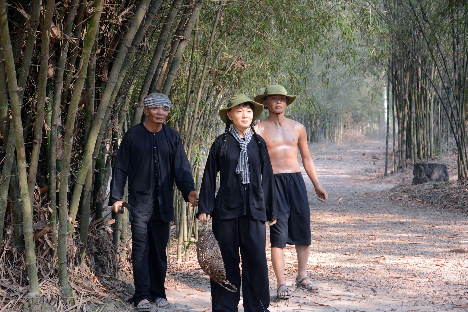 Tai hien vung giai phong o 'dat thep' Cu Chi hinh anh