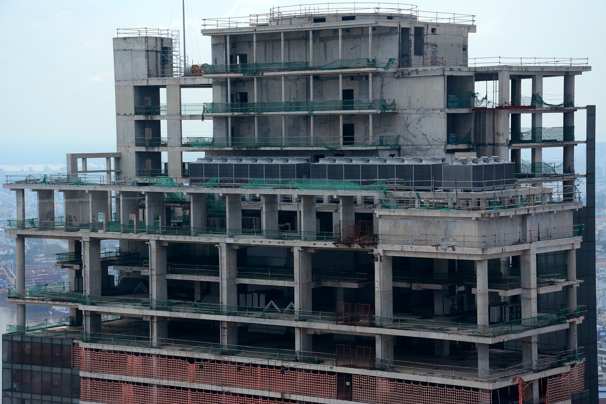 Khung canh do dang cua toa thap cao thu 3 Sai Gon hinh anh