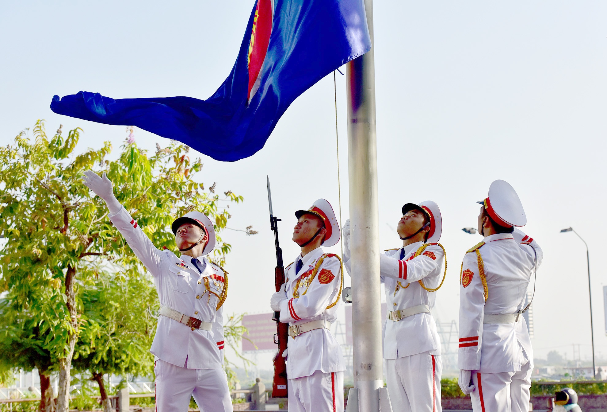 Nghi le thuong co ASEAN tai Ha Noi, TP HCM hinh anh