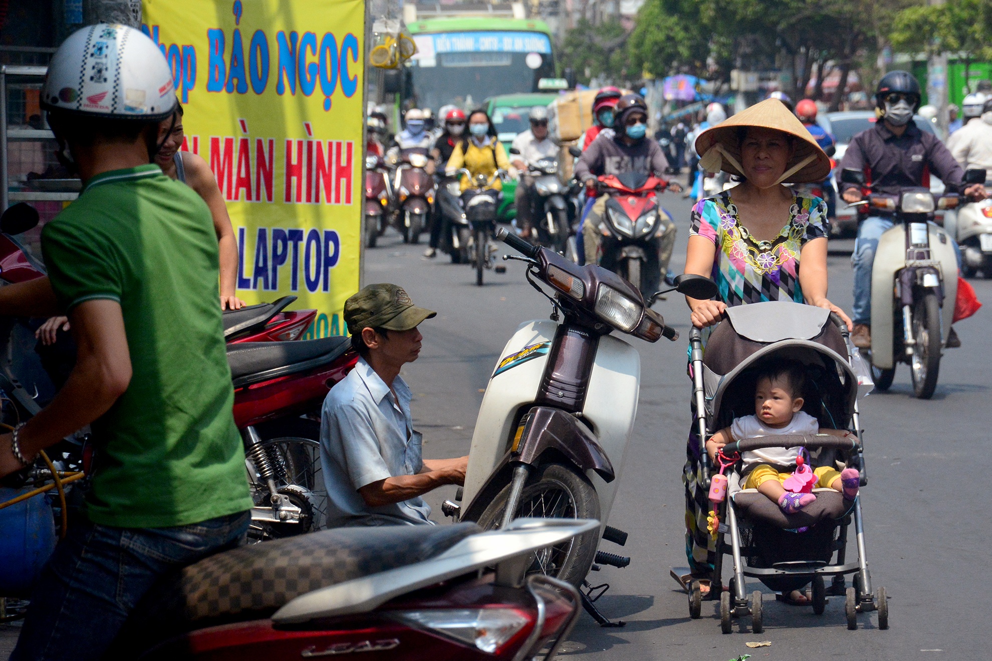 kinh doanh,  giu xe,  hang rong,  buon ban anh 15