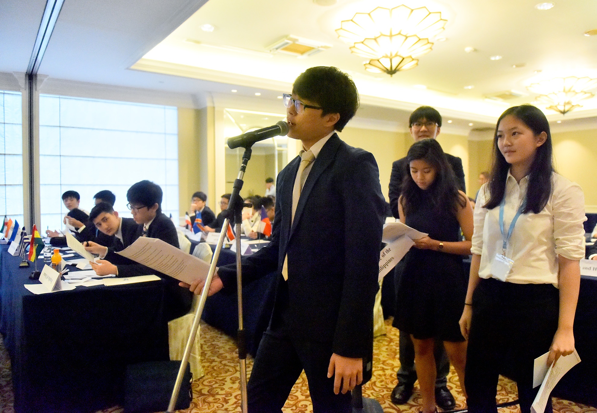 Hoi nghi Mo hinh Lien Hiep quoc anh 9