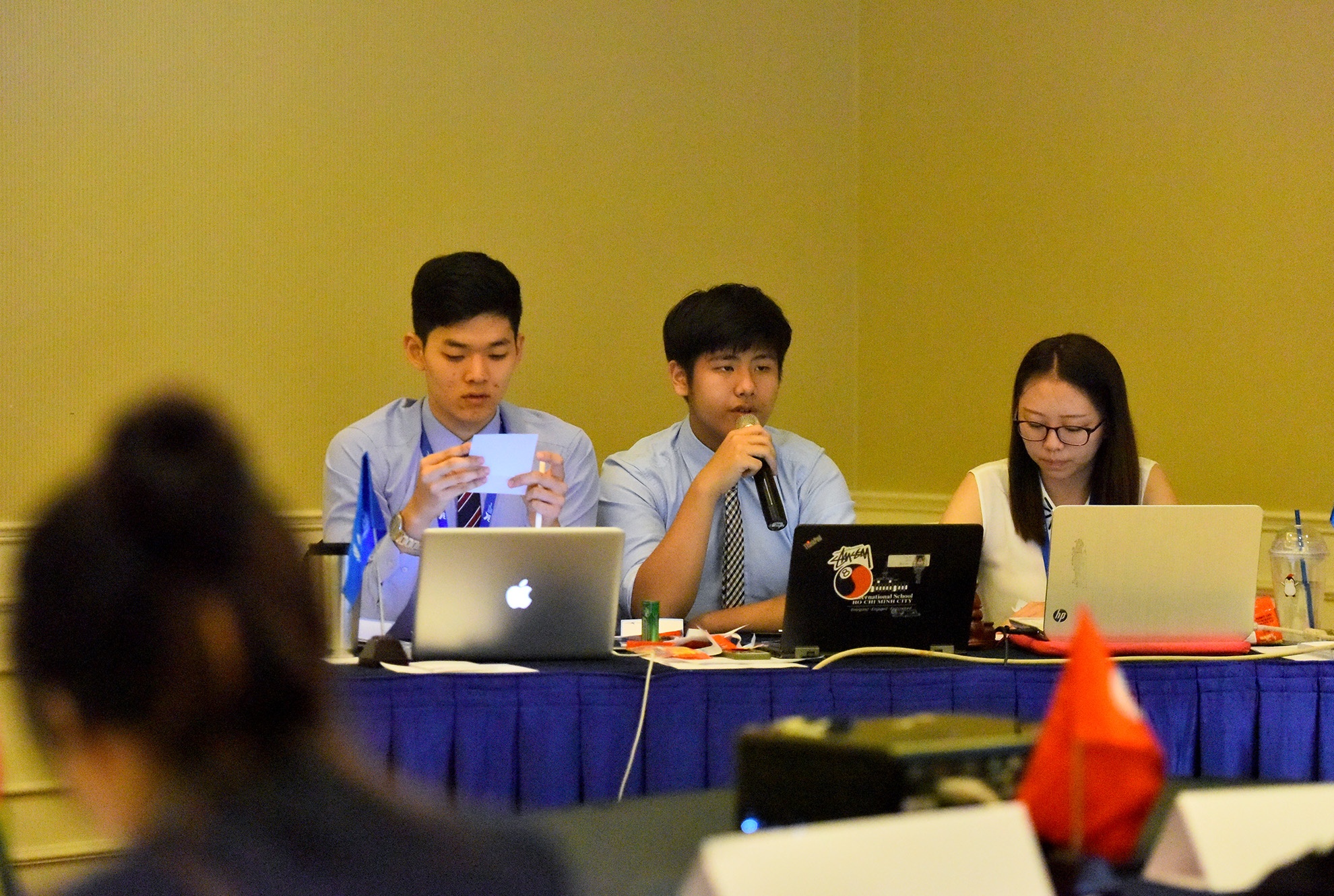 Hoi nghi Mo hinh Lien Hiep quoc anh 3