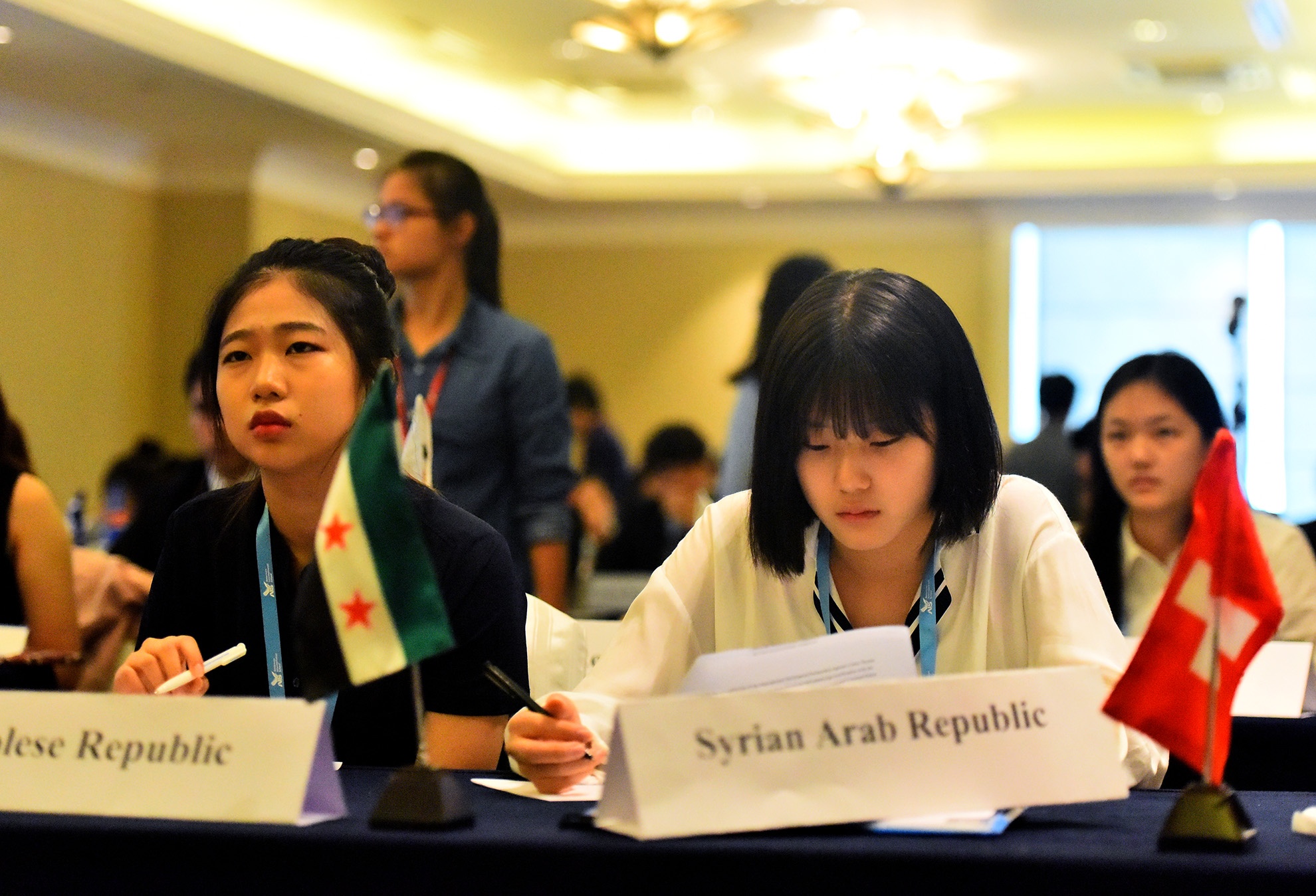 Hoi nghi Mo hinh Lien Hiep quoc anh 6