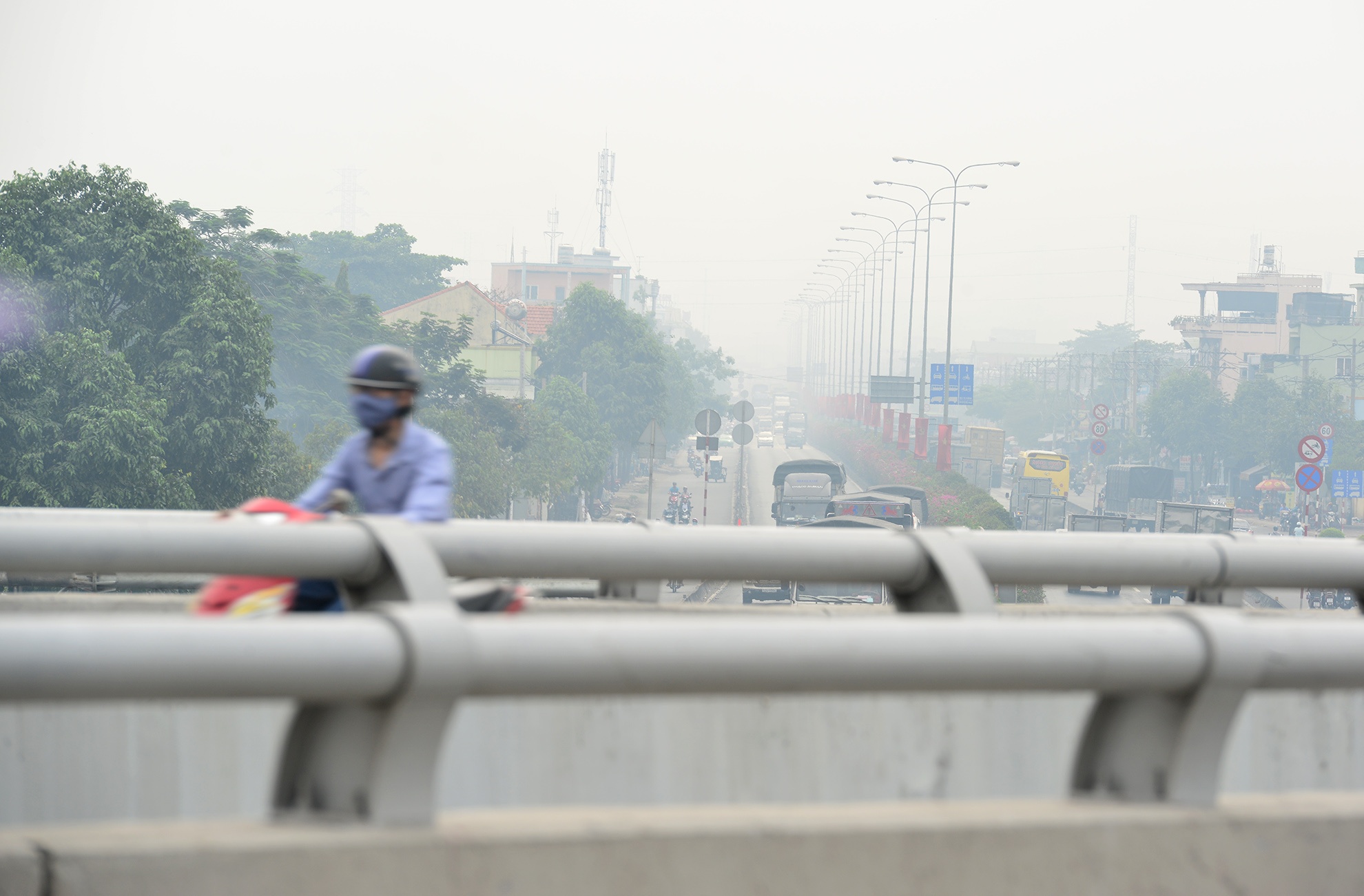 Sai Gon chim trong suong mu anh 2