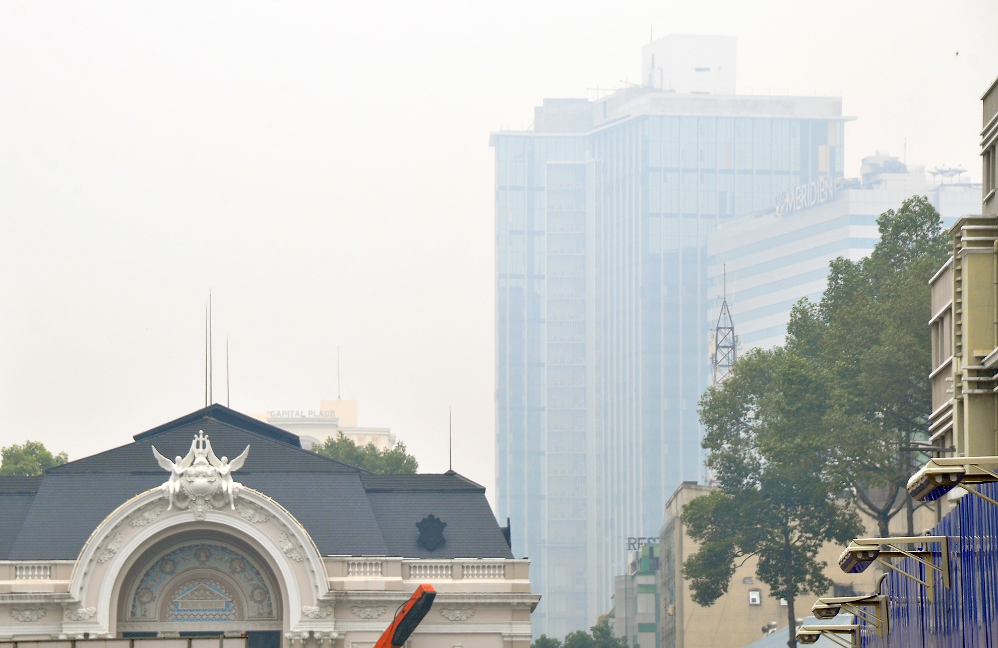 Sài Gòn chìm trong sương mù ảnh 7 Sai Gon chim trong suong mu anh 7