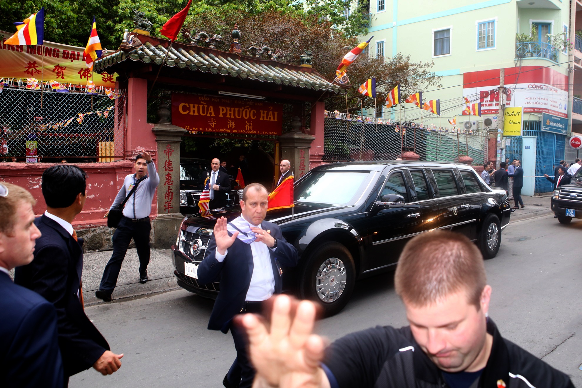 doi can ve bao ve TT Obama tham Sai Gon anh 12