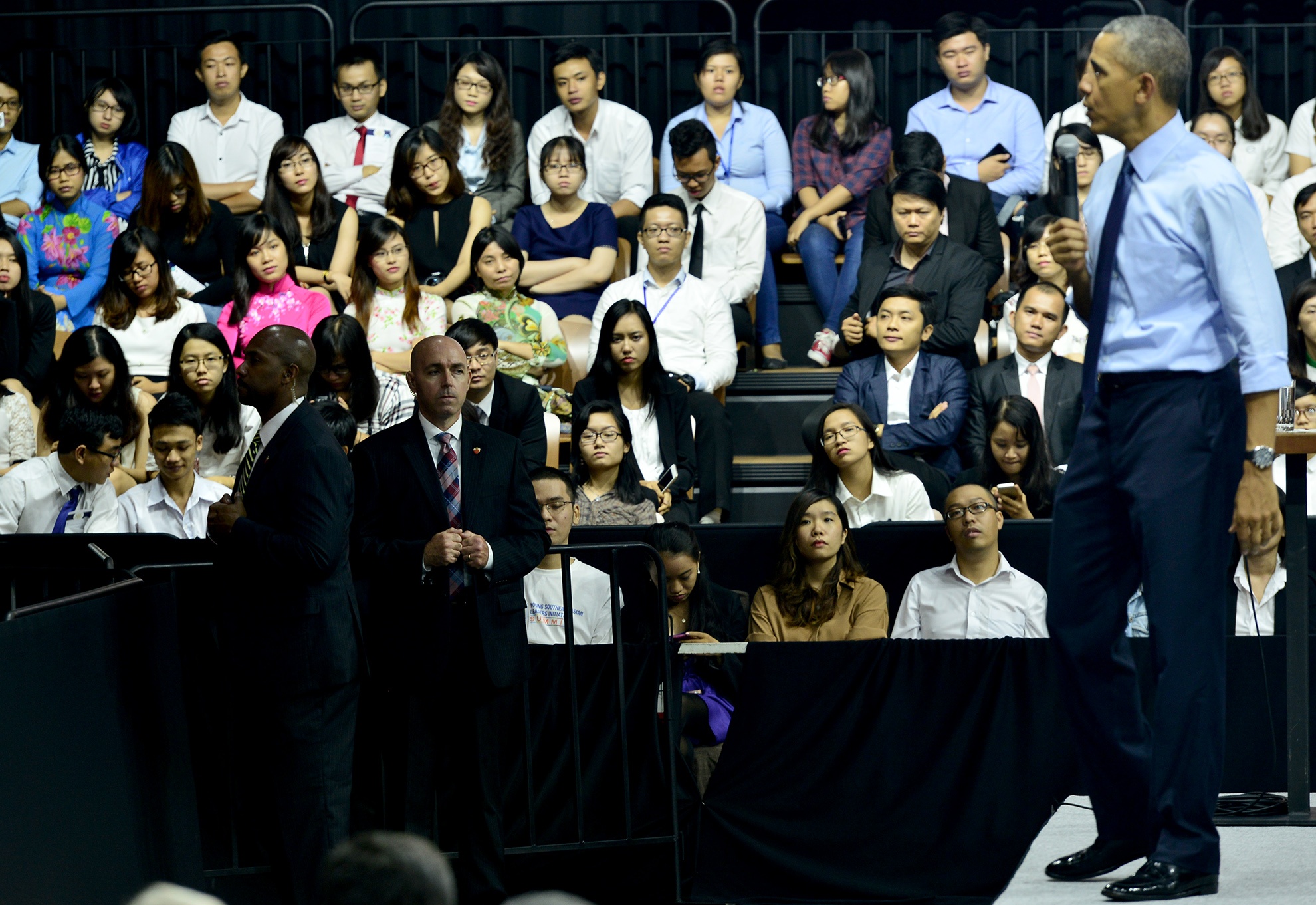 doi can ve bao ve TT Obama tham Sai Gon anh 13