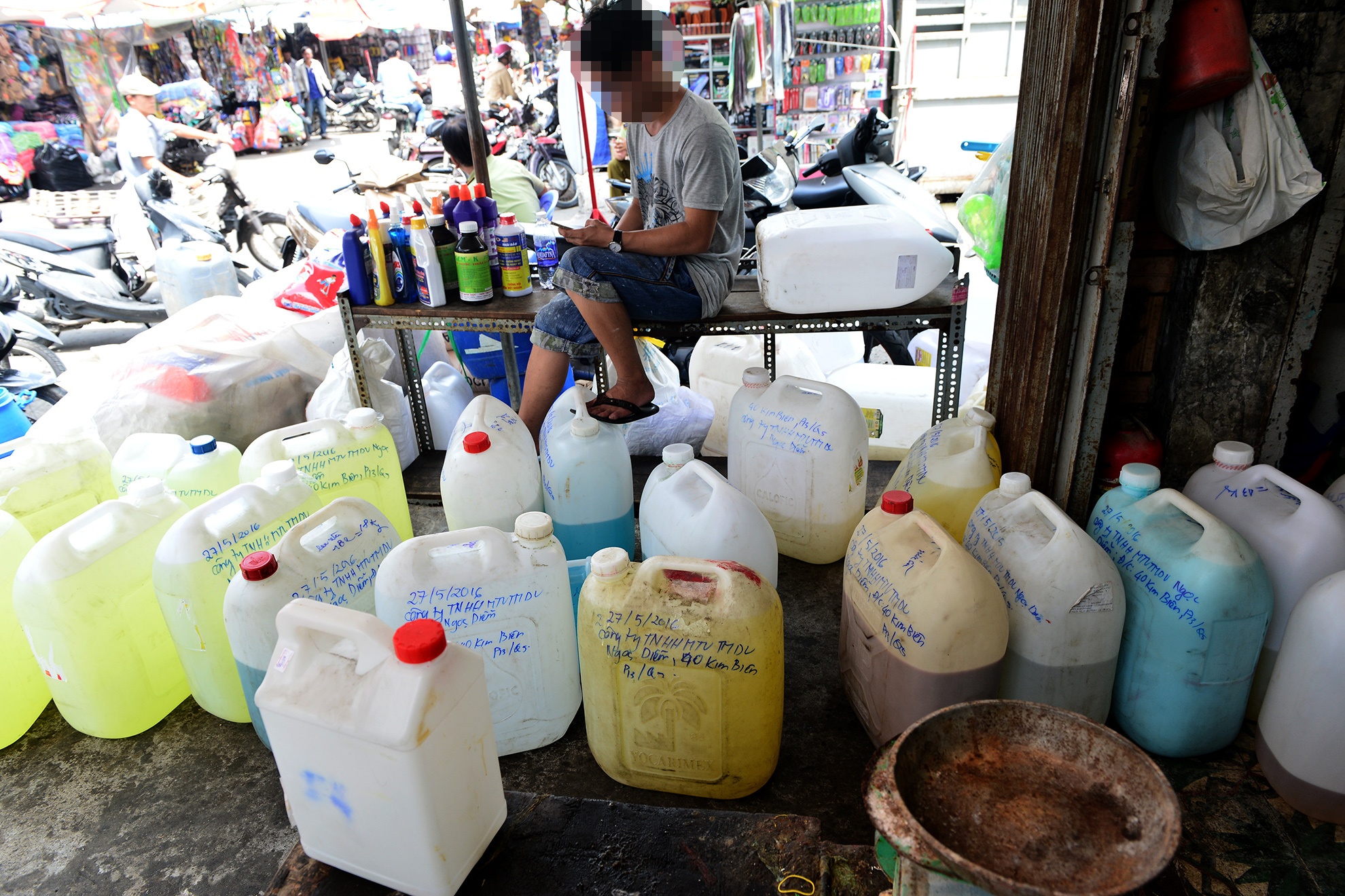 Cho than chet Kim Bien o Sai Gon anh 8