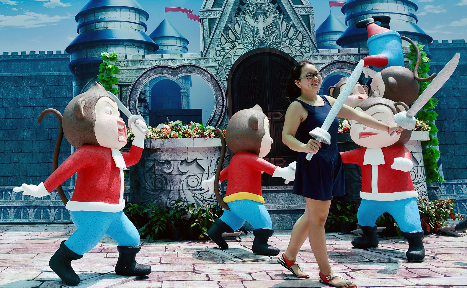 Khu vui choi Hollywood phien ban khi tai Sai Gon hinh anh