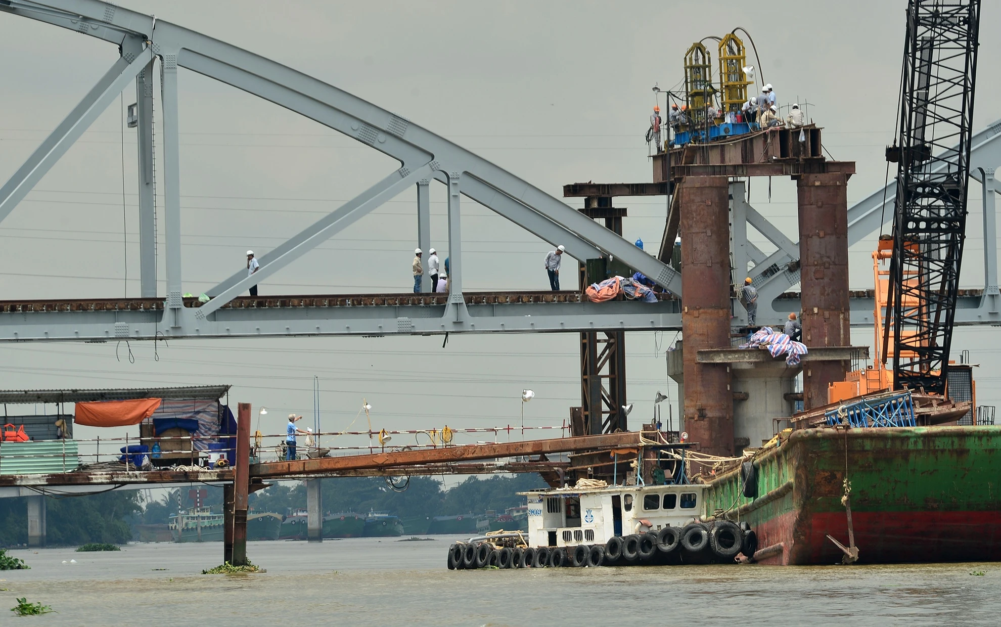 hoan thanh cong trinh cau Ghenh anh 12