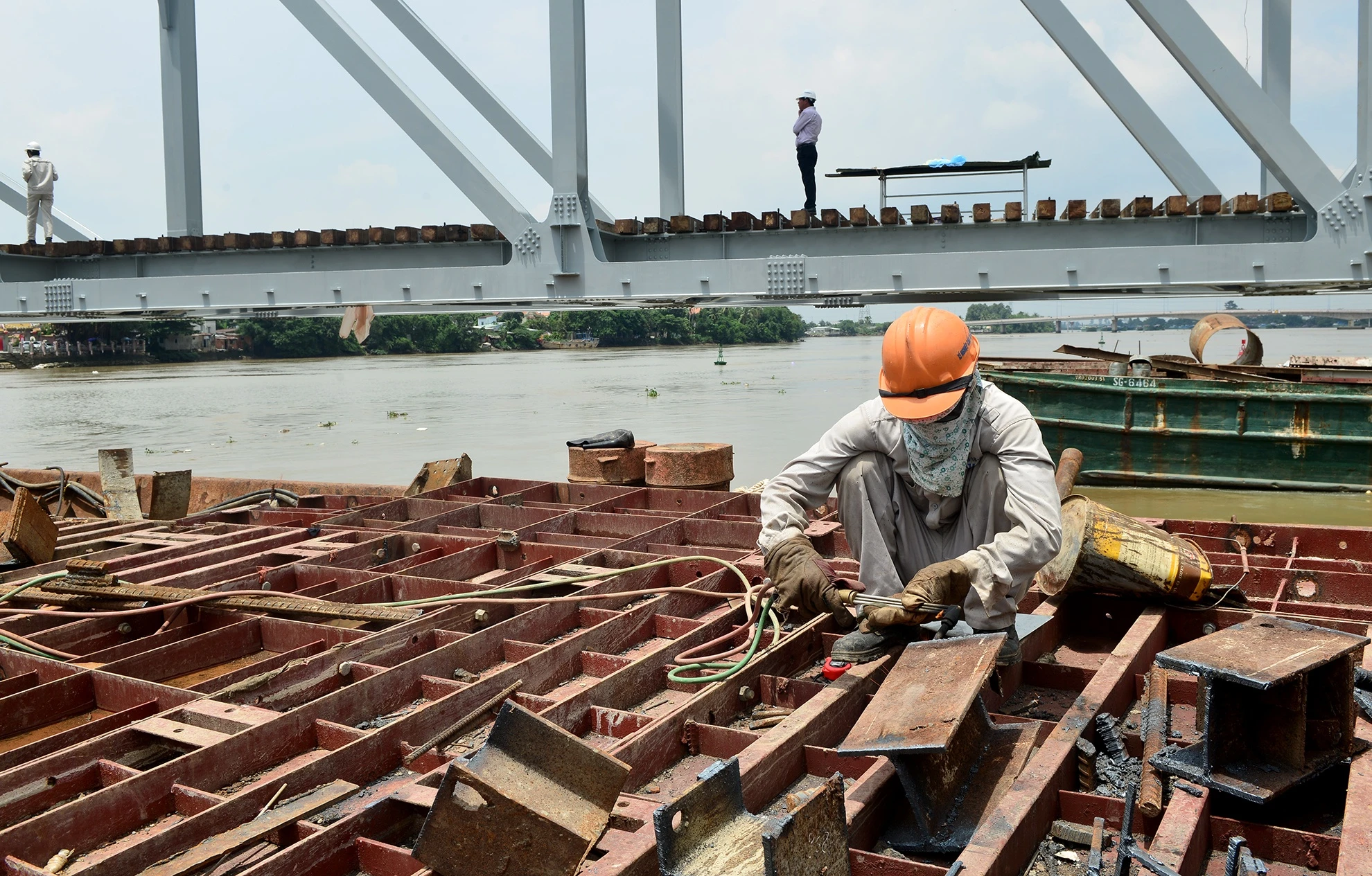 hoan thanh cong trinh cau Ghenh anh 13