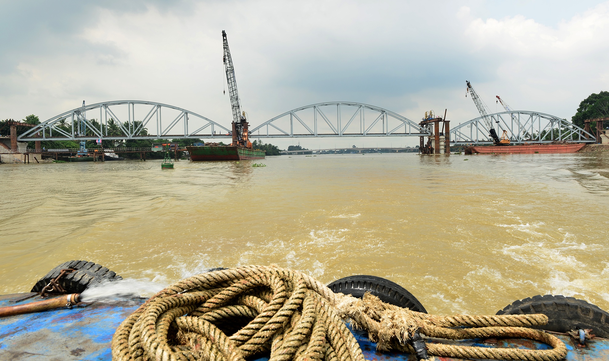 hoan thanh cong trinh cau Ghenh anh 1