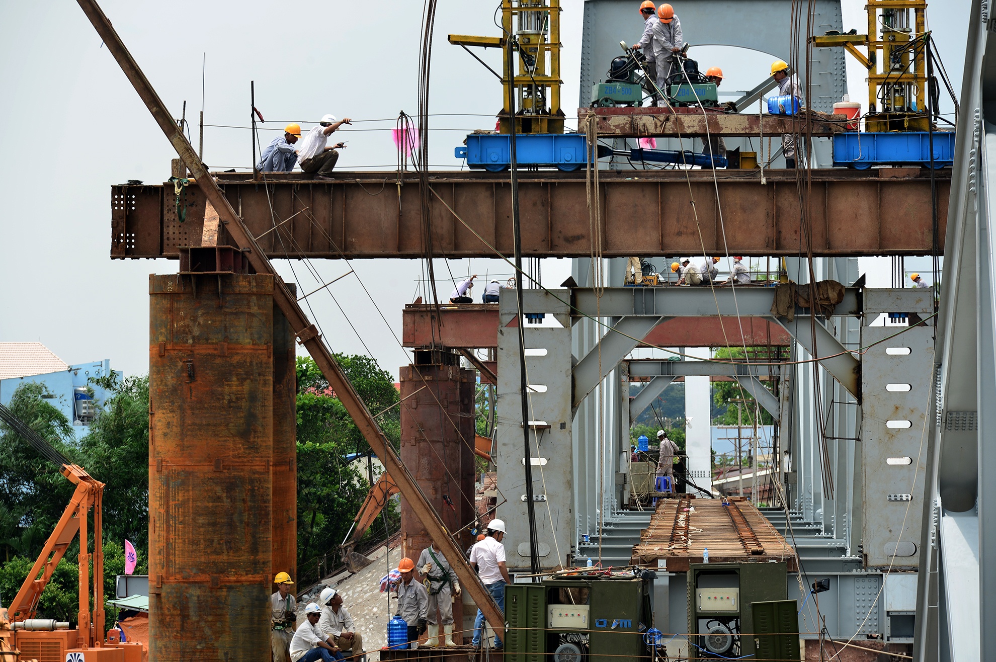 hoan thanh cong trinh cau Ghenh anh 8