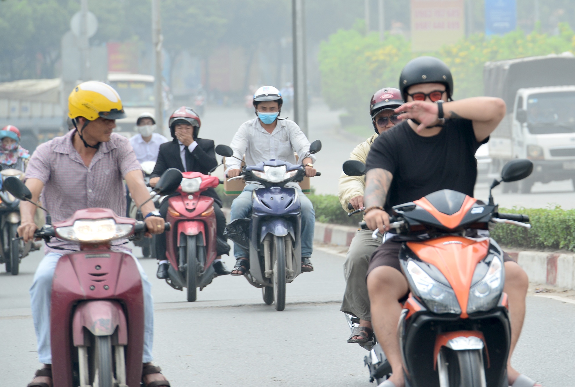 Sai Gon chim trong suong mu anh 3