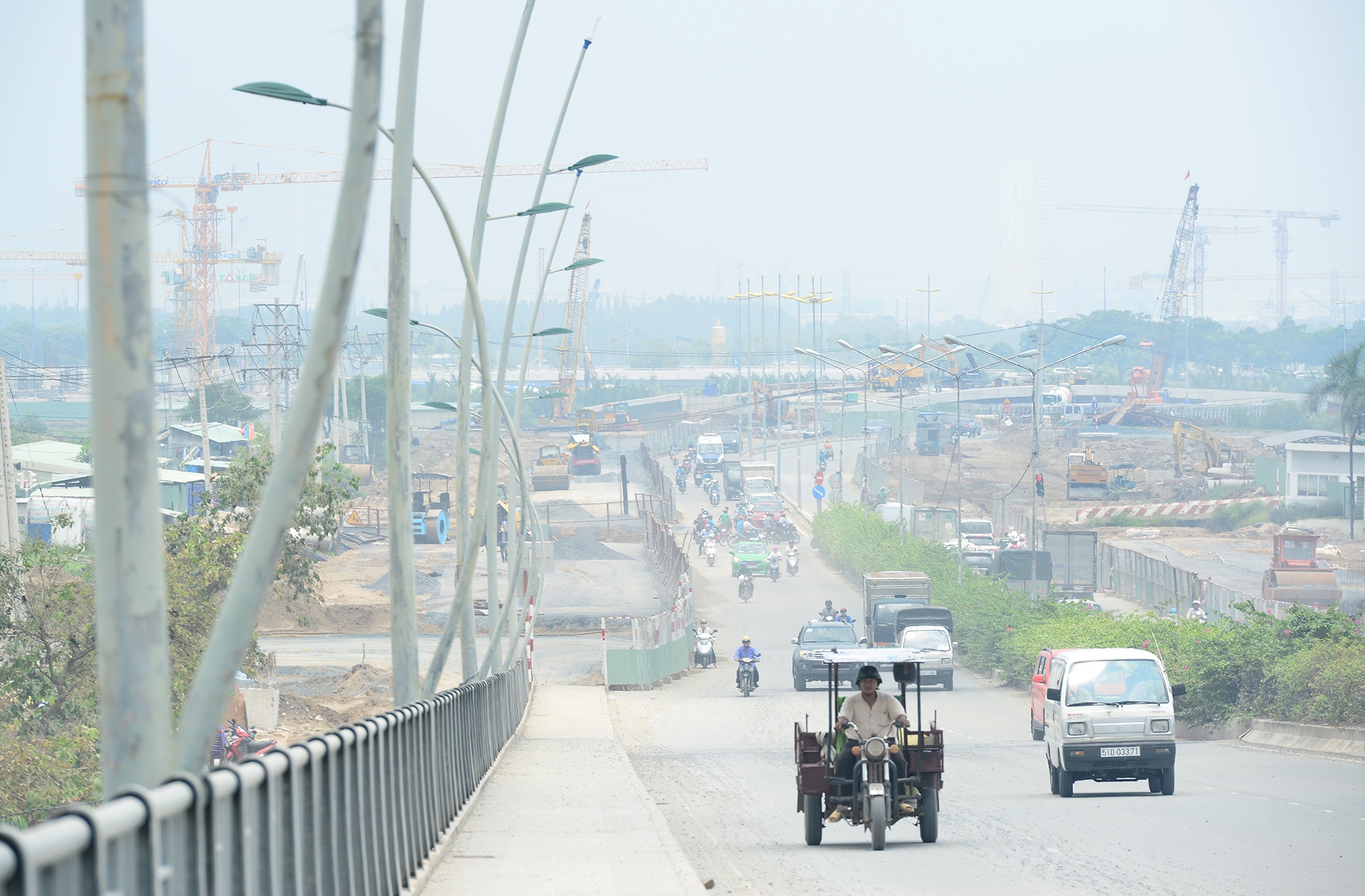 Sai Gon chim trong suong mu anh 7