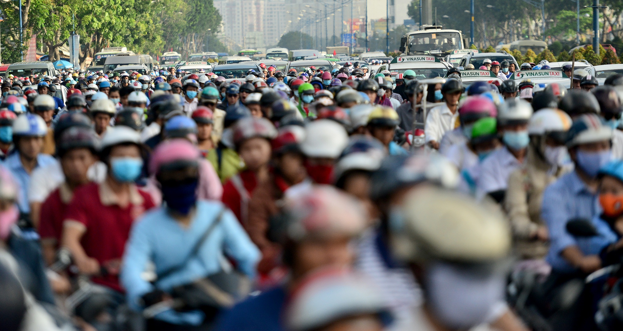 ket xe ngay dau di lam sau nghi le o Sai Gon anh 11