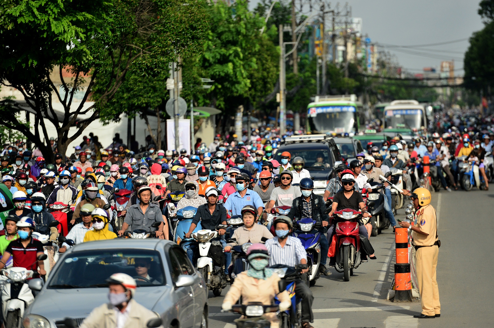 xe co chon chan nhieu gio vi lo cot anh 4