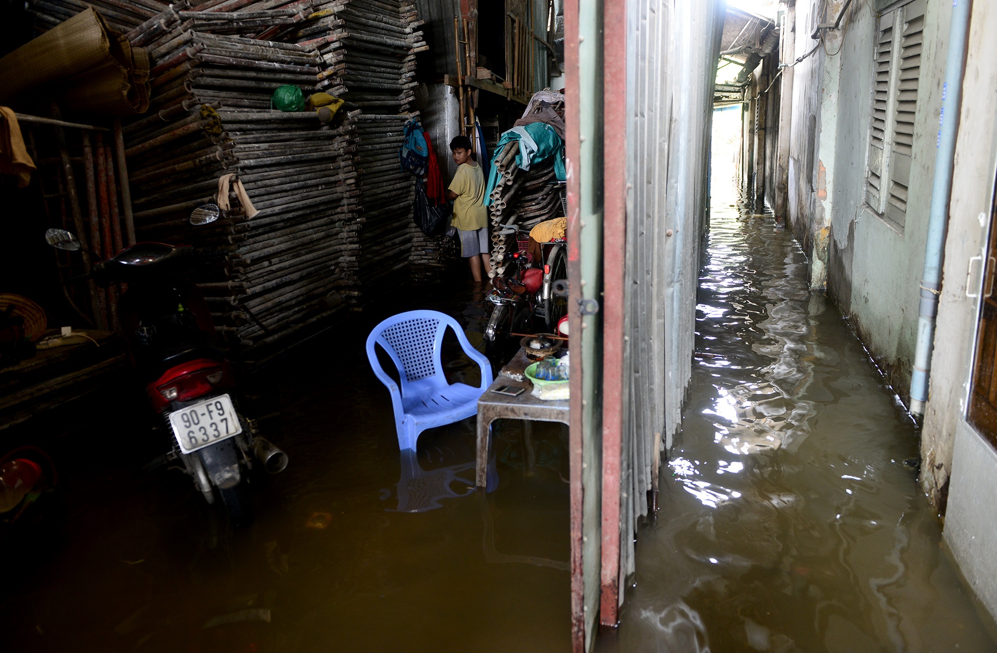 nuoc ngap o Sai Gon anh 13