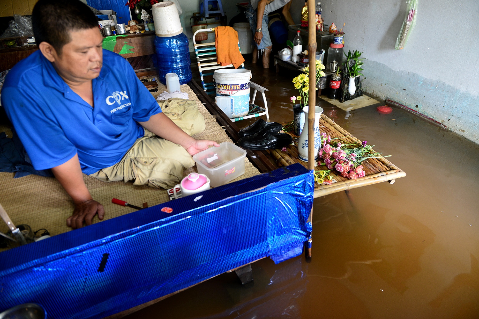 nuoc ngap o Sai Gon anh 16