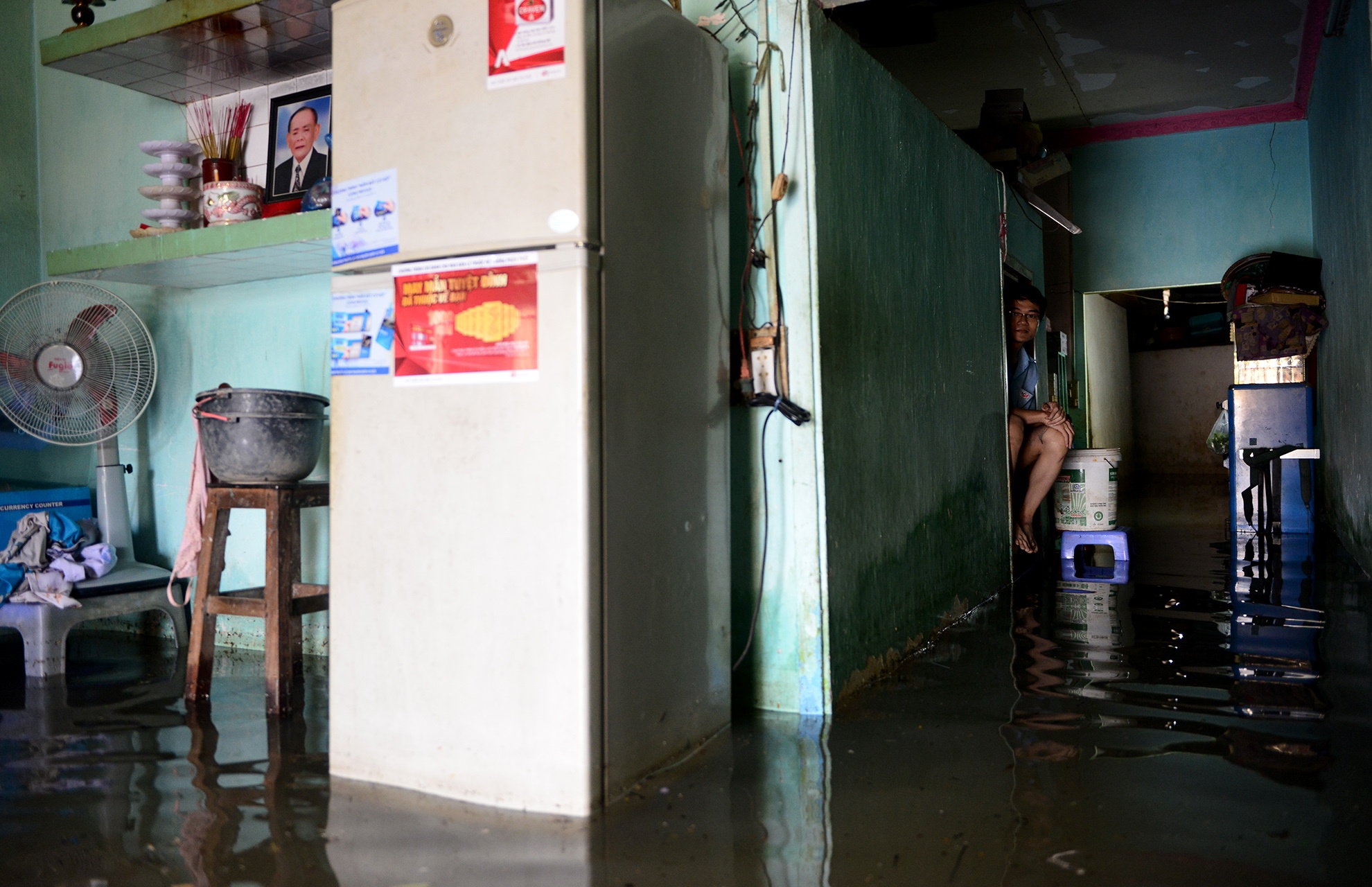 nuoc ngap o Sai Gon anh 2