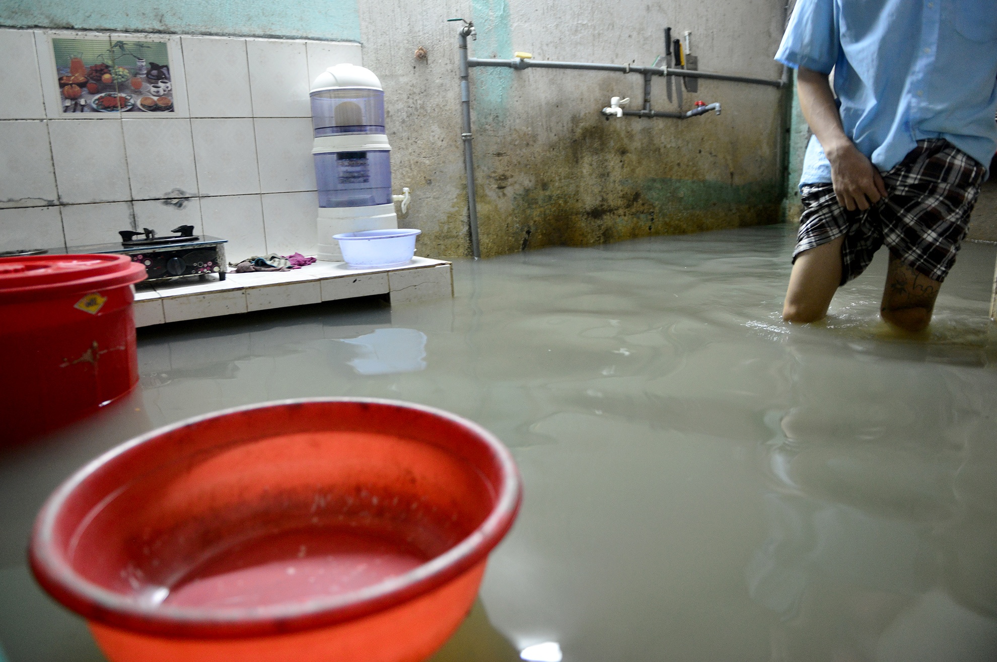 nuoc ngap o Sai Gon anh 4