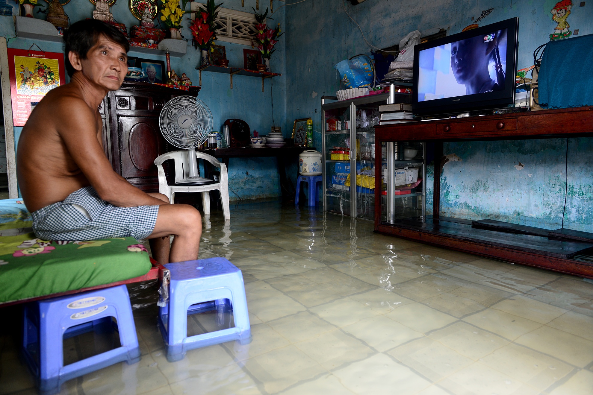 nuoc ngap o Sai Gon anh 7