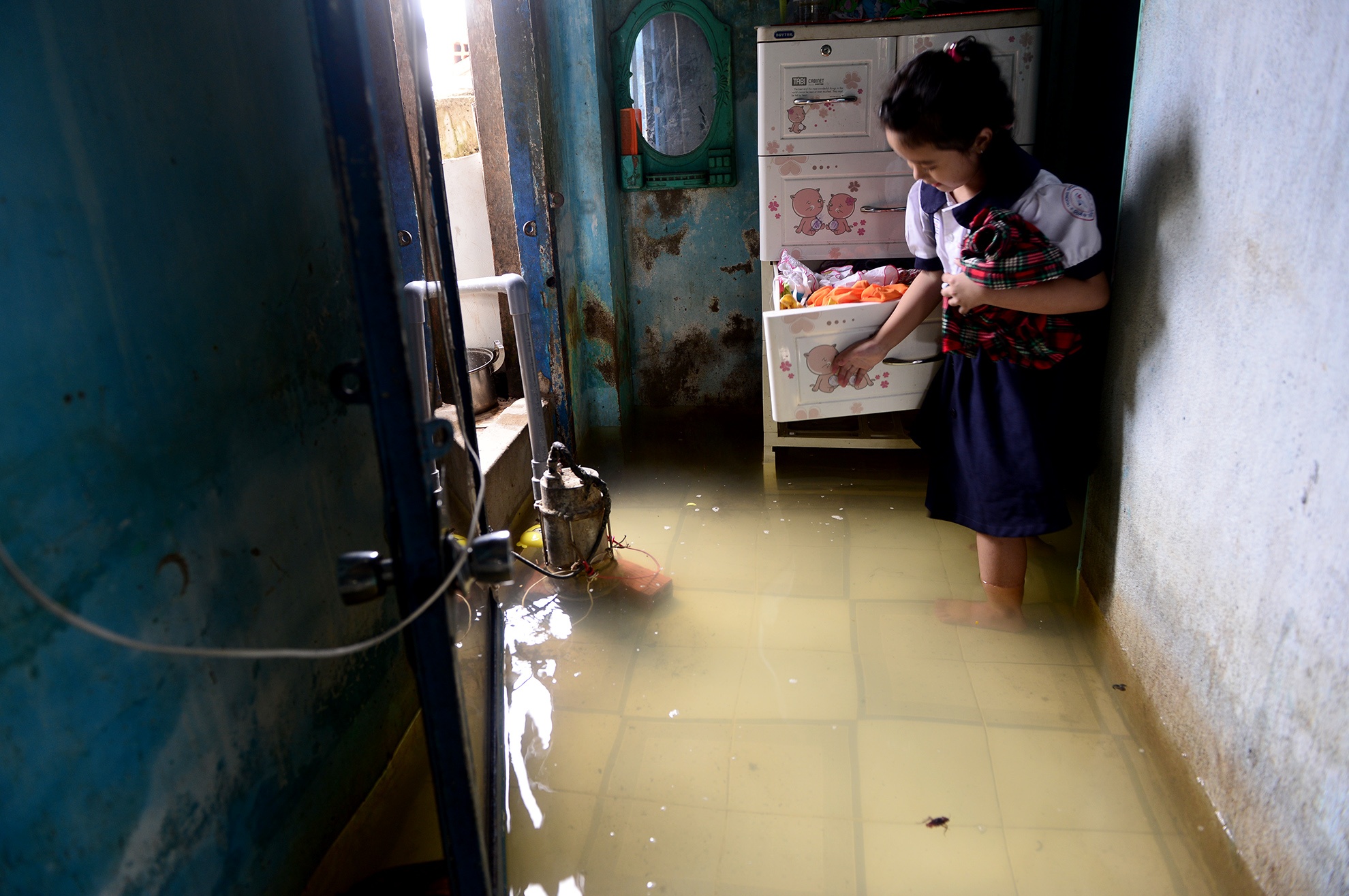 nuoc ngap o Sai Gon anh 8