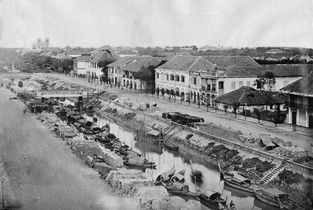 pho di bo Nguyen Hue xua va nay anh 1