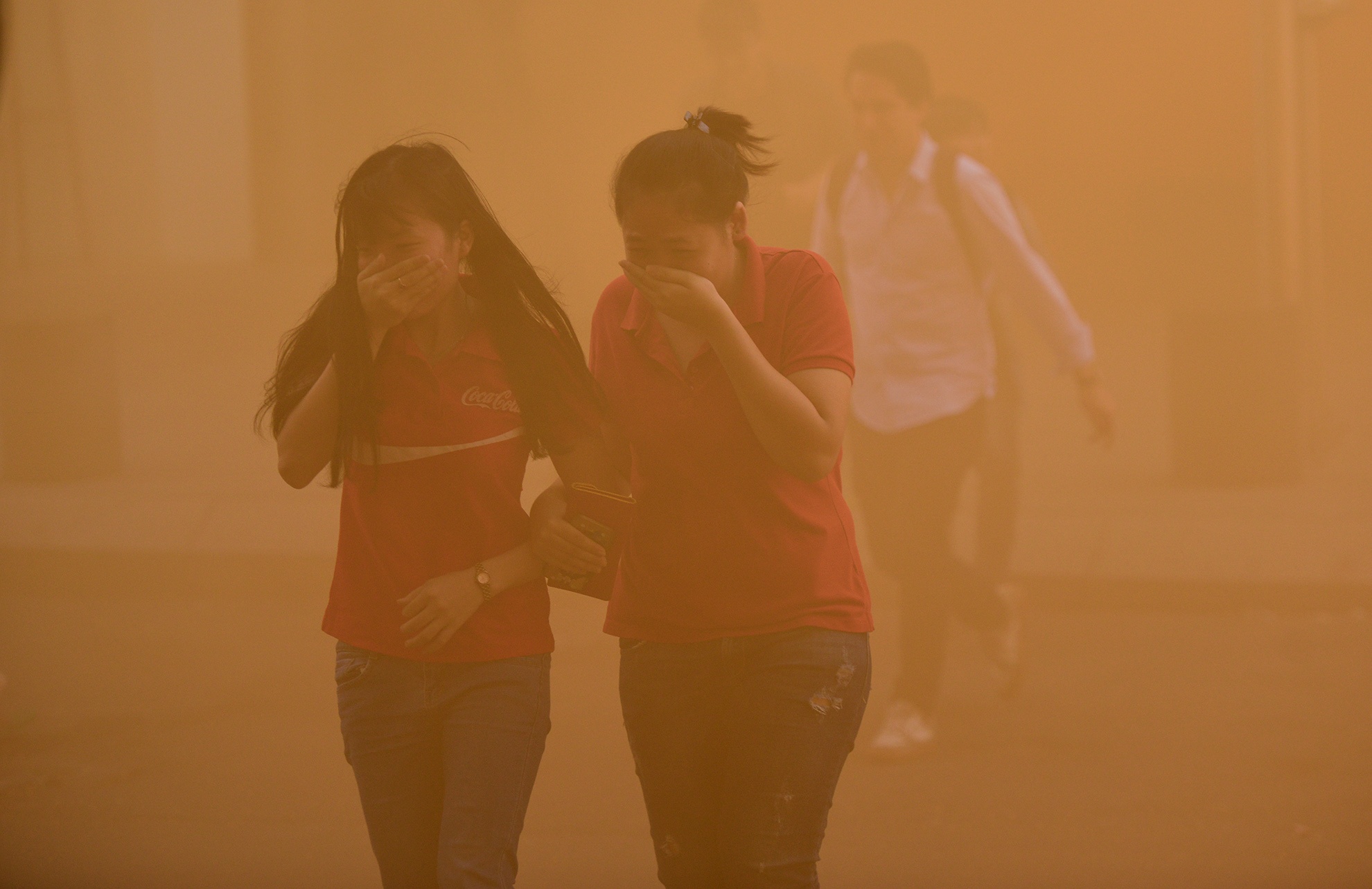 Chua chay ham de xe toa nha Bitexco anh 2