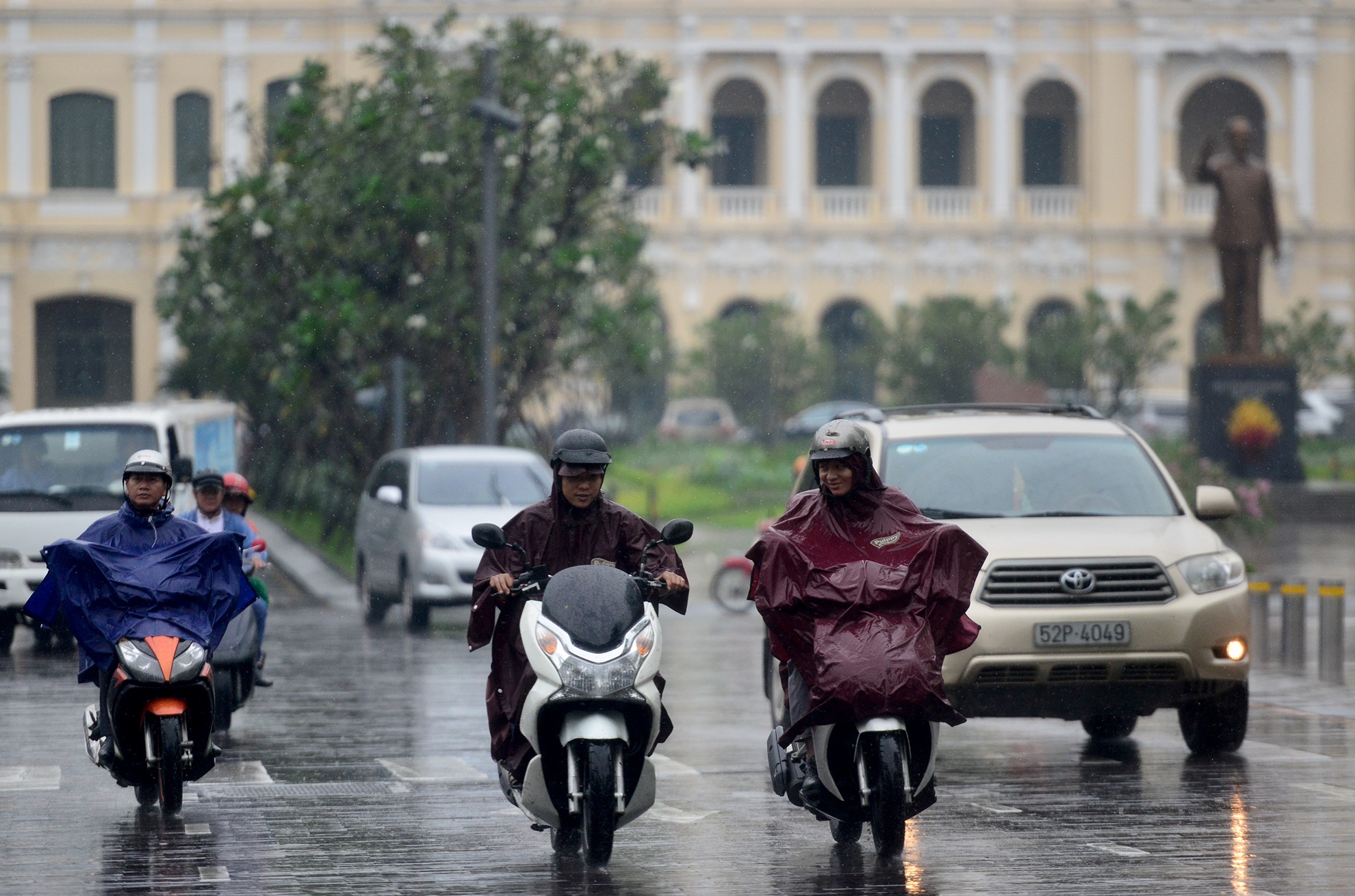 ap thap nhiet doi do bo vao Nam bo anh 2