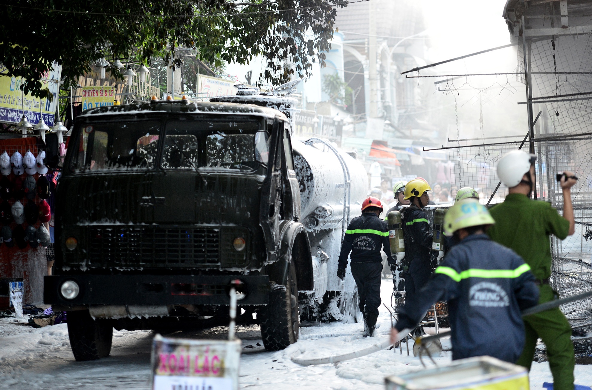 chay lon cay xang o anh 8