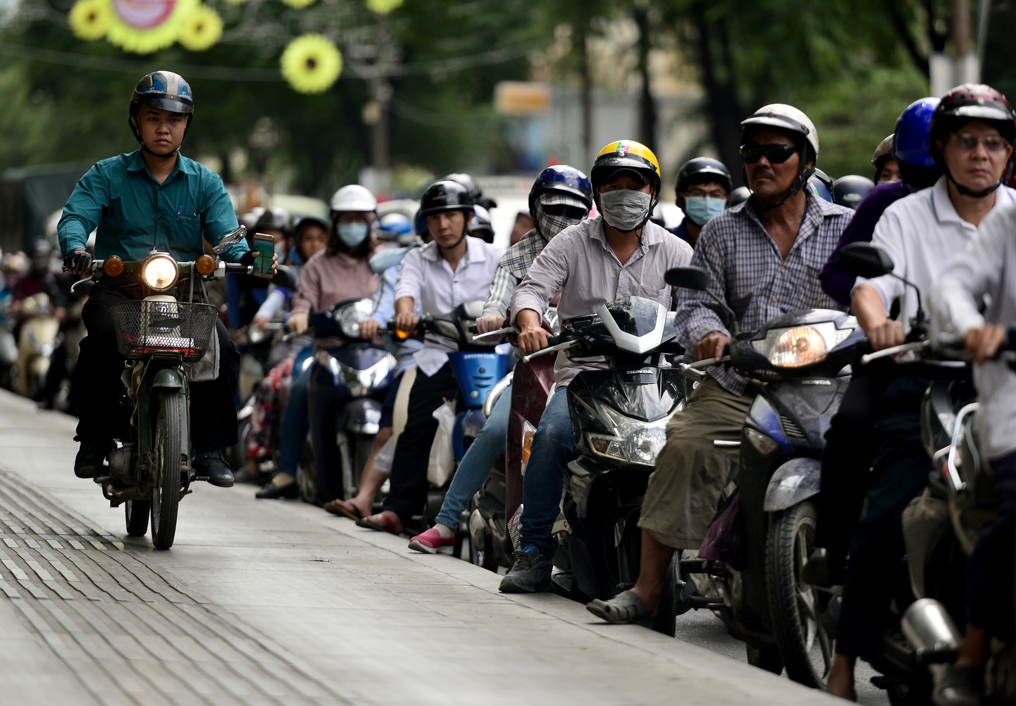 ket xe ngay cuoi nam o Sai Gon anh 10