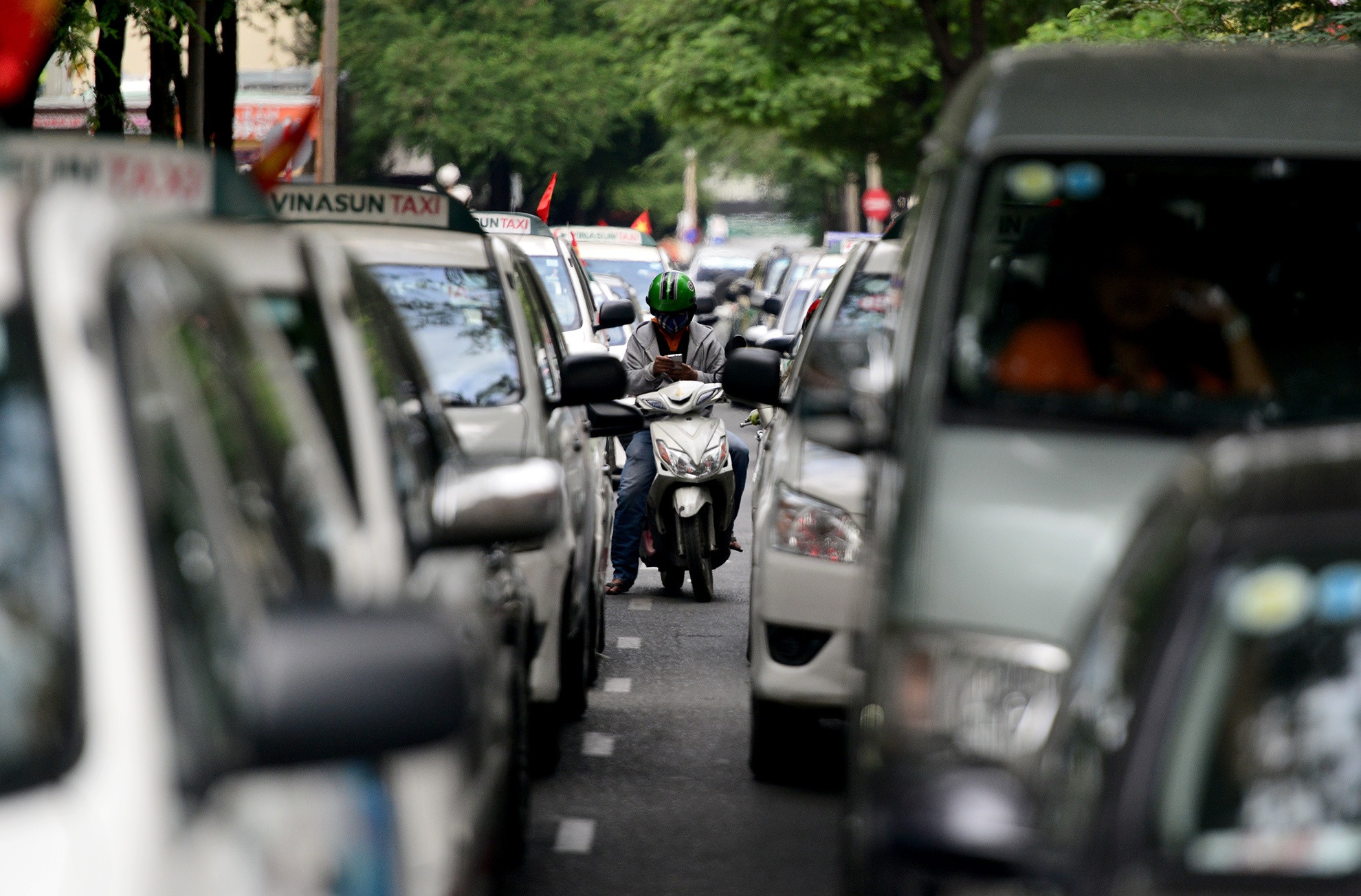 ket xe ngay cuoi nam o Sai Gon anh 11