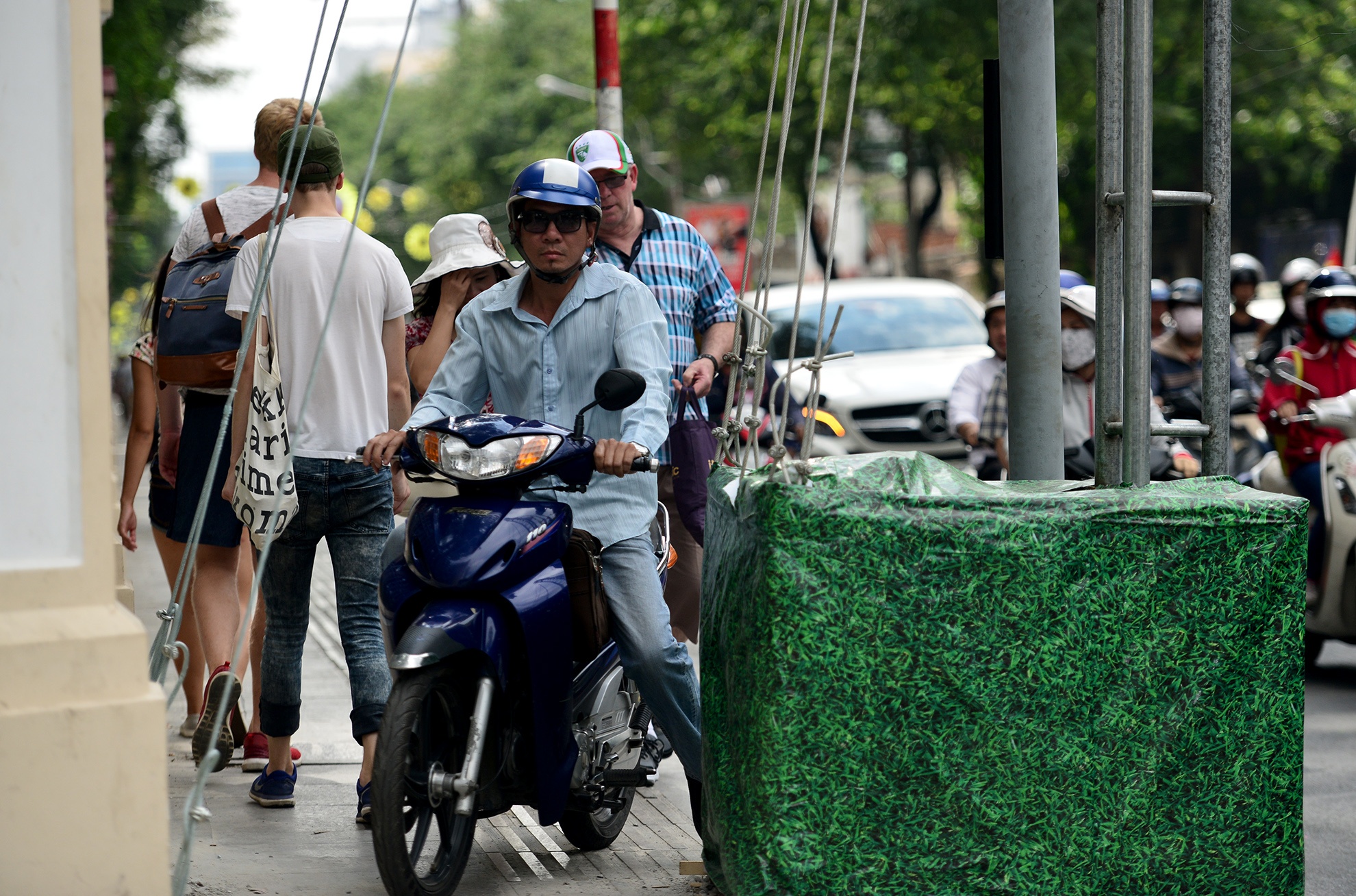 ket xe ngay cuoi nam o Sai Gon anh 13