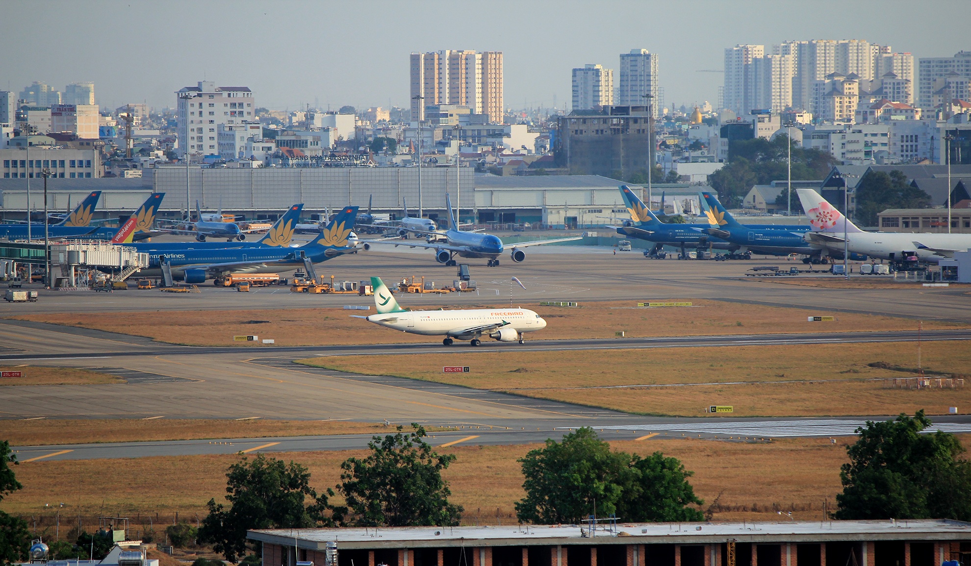 may bay cho cat canh o san bay Tan Son Nhat anh 12