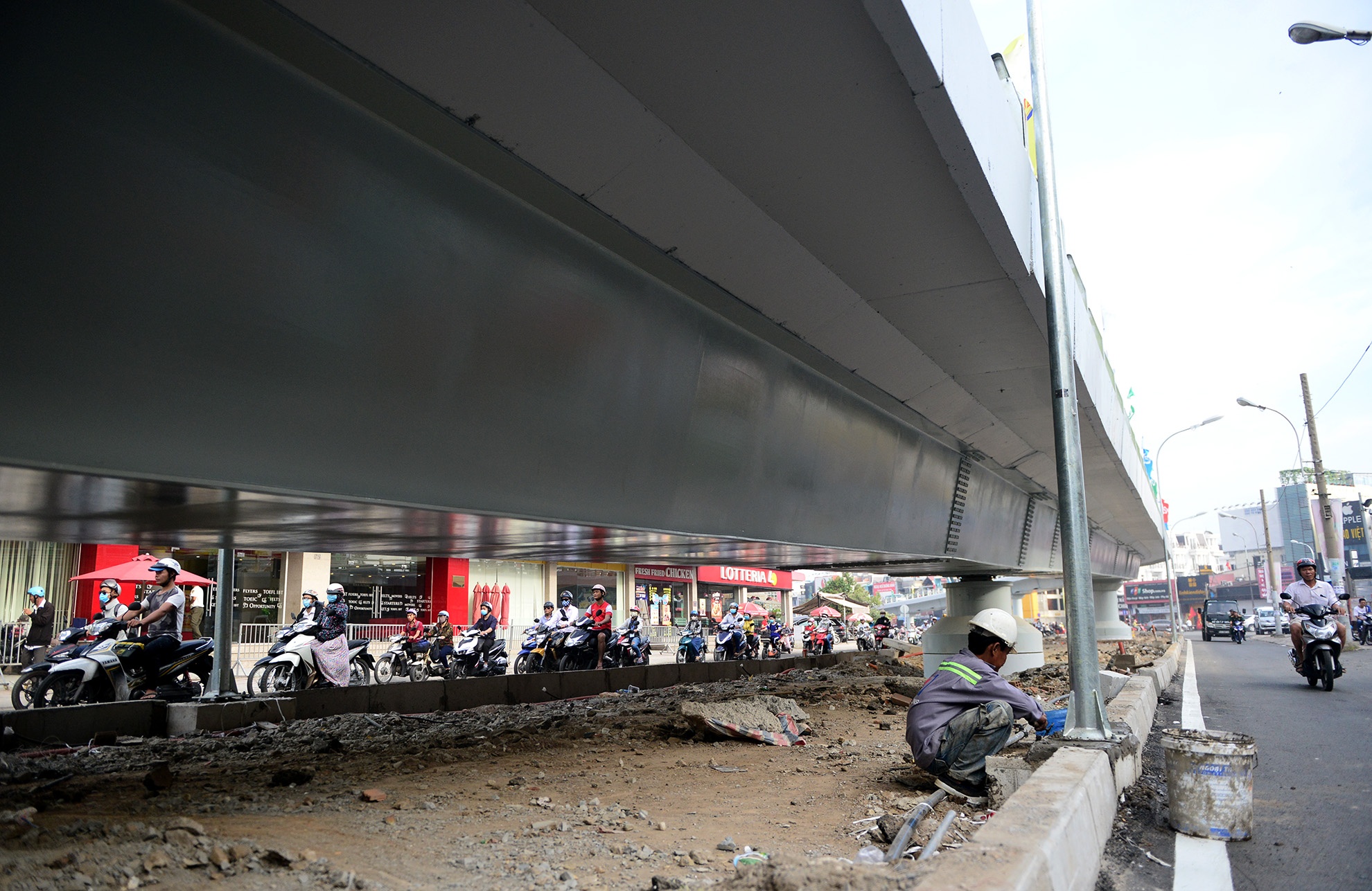 thong xe cau vuot nga sau Go Vap anh 9