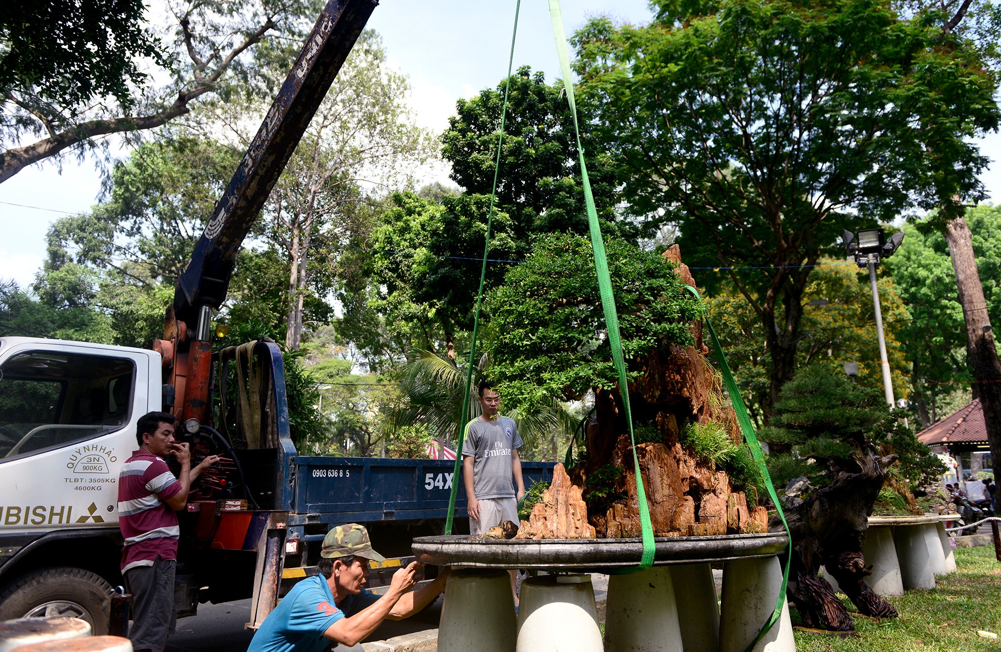 nhieu ky hoa di thao do ve hoi hoa xuan Sai Gon anh 18