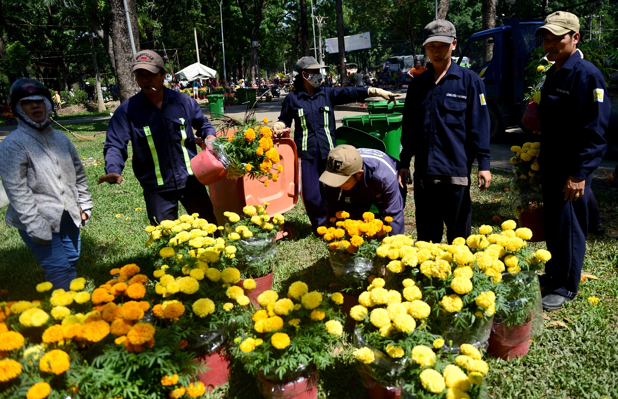 hoa Tet bi vut bo o Sai Gon anh 15