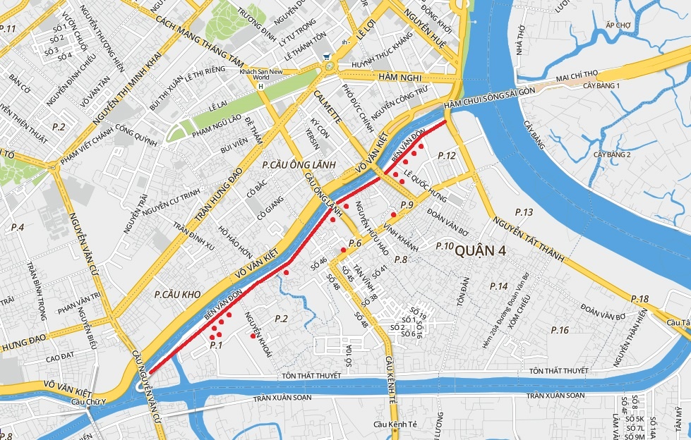 du an bat dong san moc len ben duong Ben Van Don anh 14