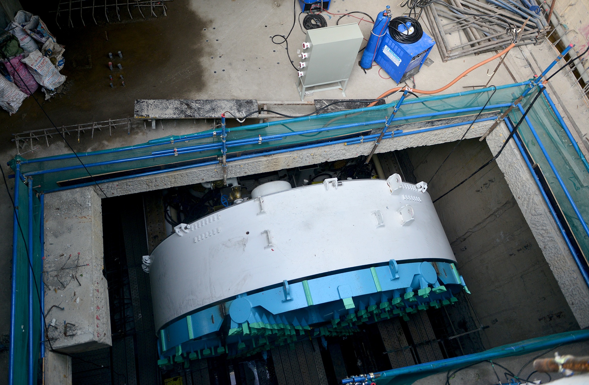 robot khoan ham metro Sai Gon anh 1