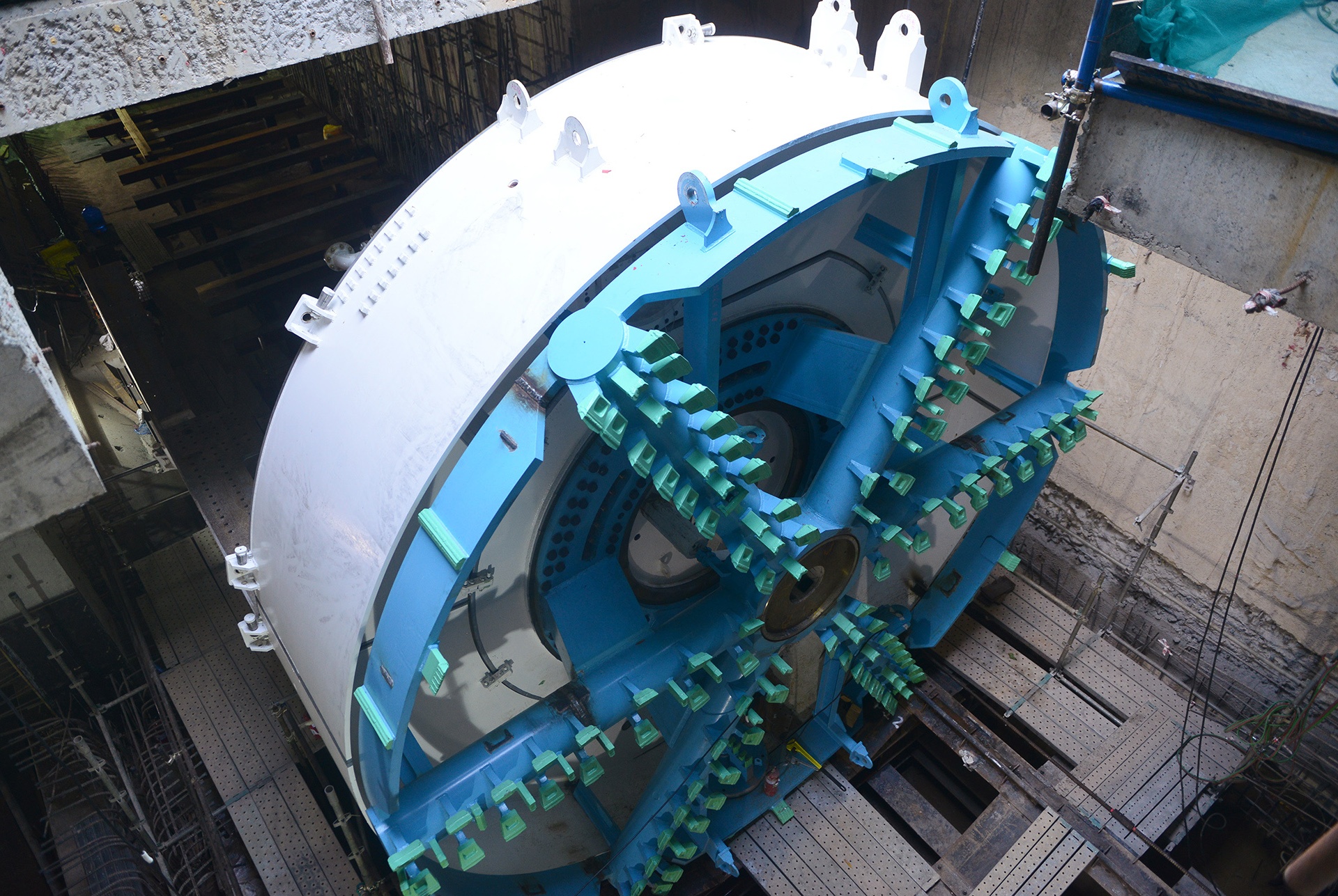 Robot khong lo dao duong ham cho tuyen metro Sai Gon​ hinh anh