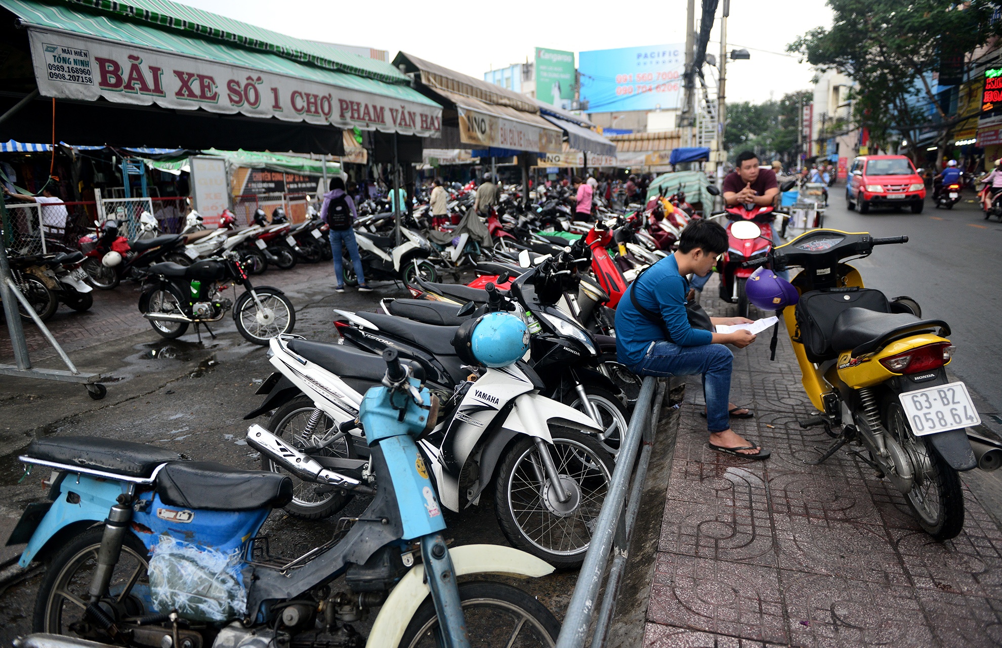 khu tap ket hang rong tap nap khach o Sai Gon anh 1