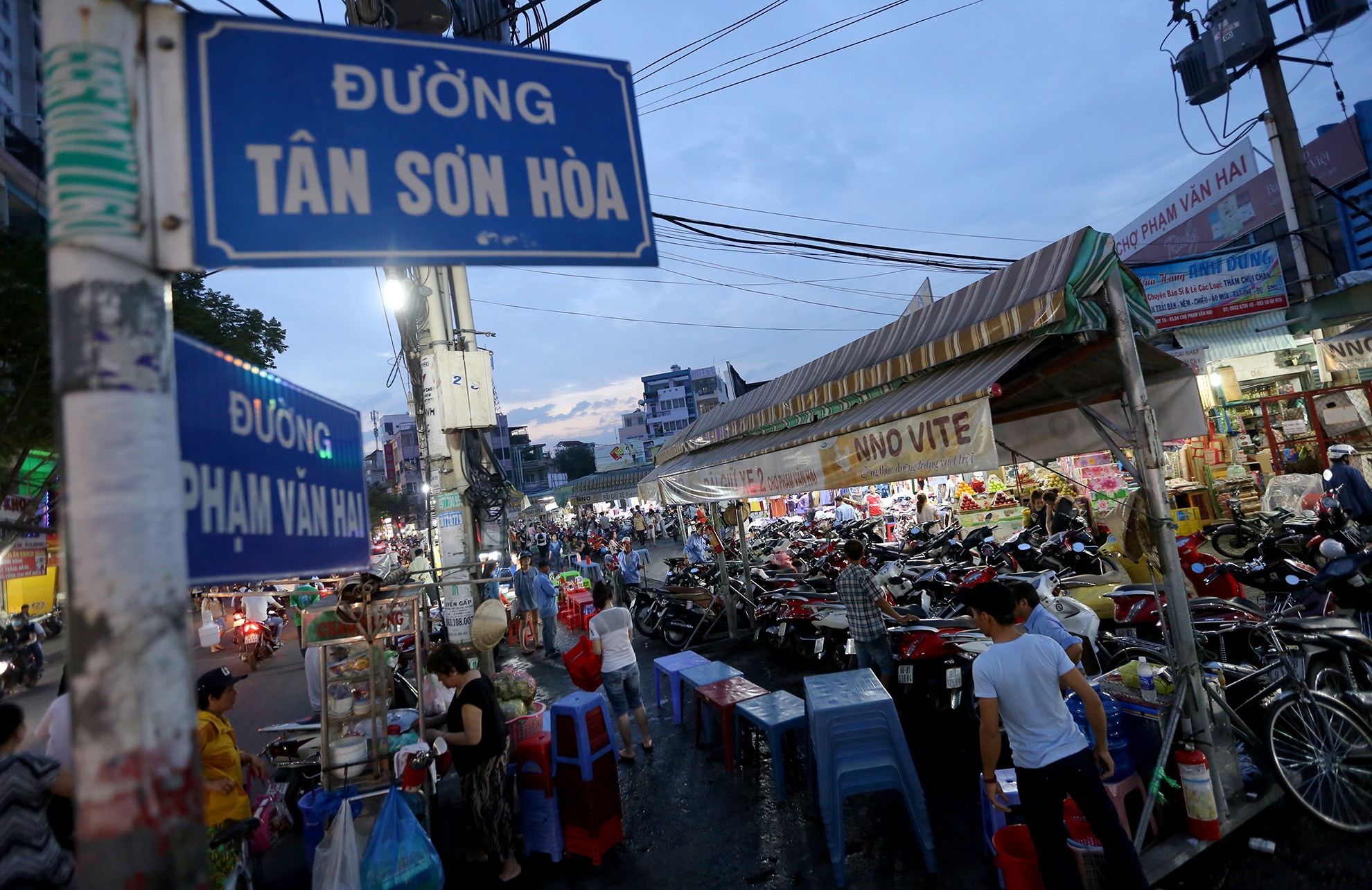 khu tap ket hang rong tap nap khach o Sai Gon anh 8