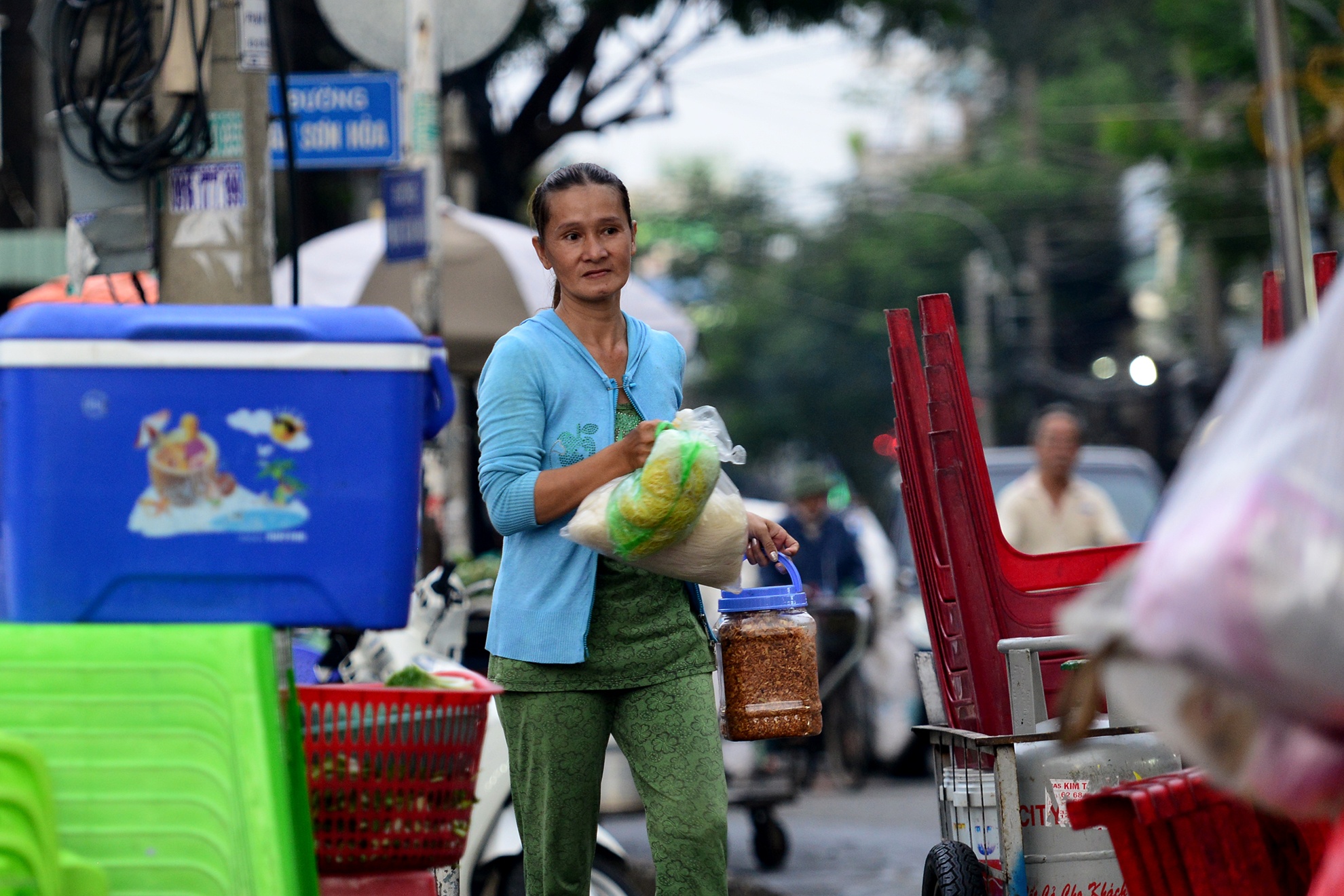 khu tap ket hang rong tap nap khach o Sai Gon anh 5