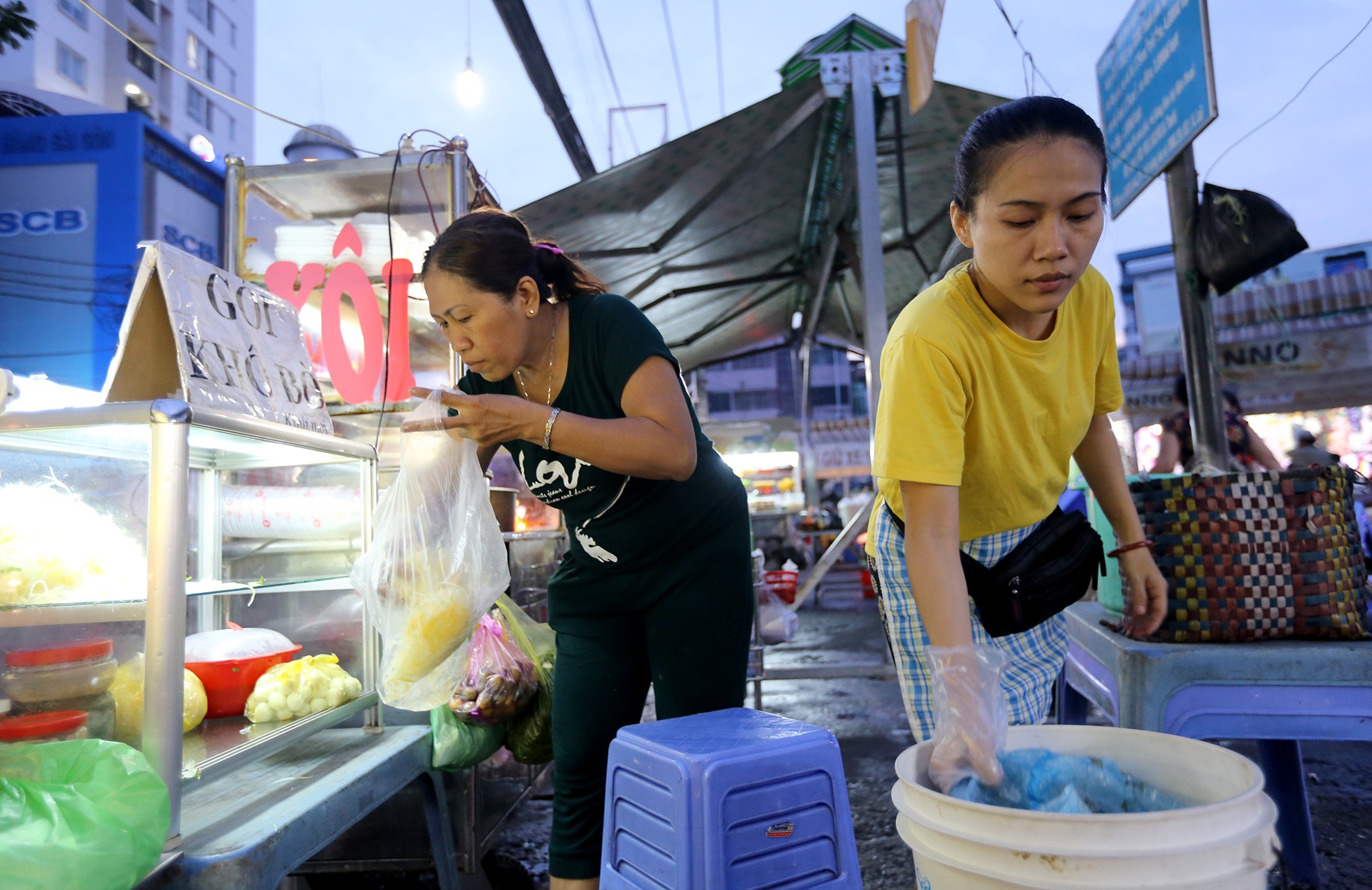 khu tap ket hang rong tap nap khach o Sai Gon anh 7