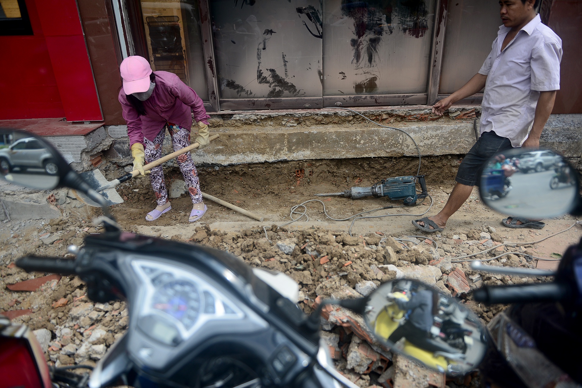 Lan chiem via he o Sai Gon anh 1