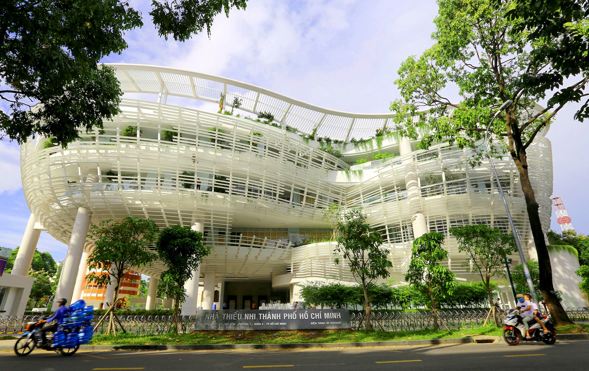 Nha thieu nhi 200 ty dong hinh chiec thuyen o Sai Gon hinh anh