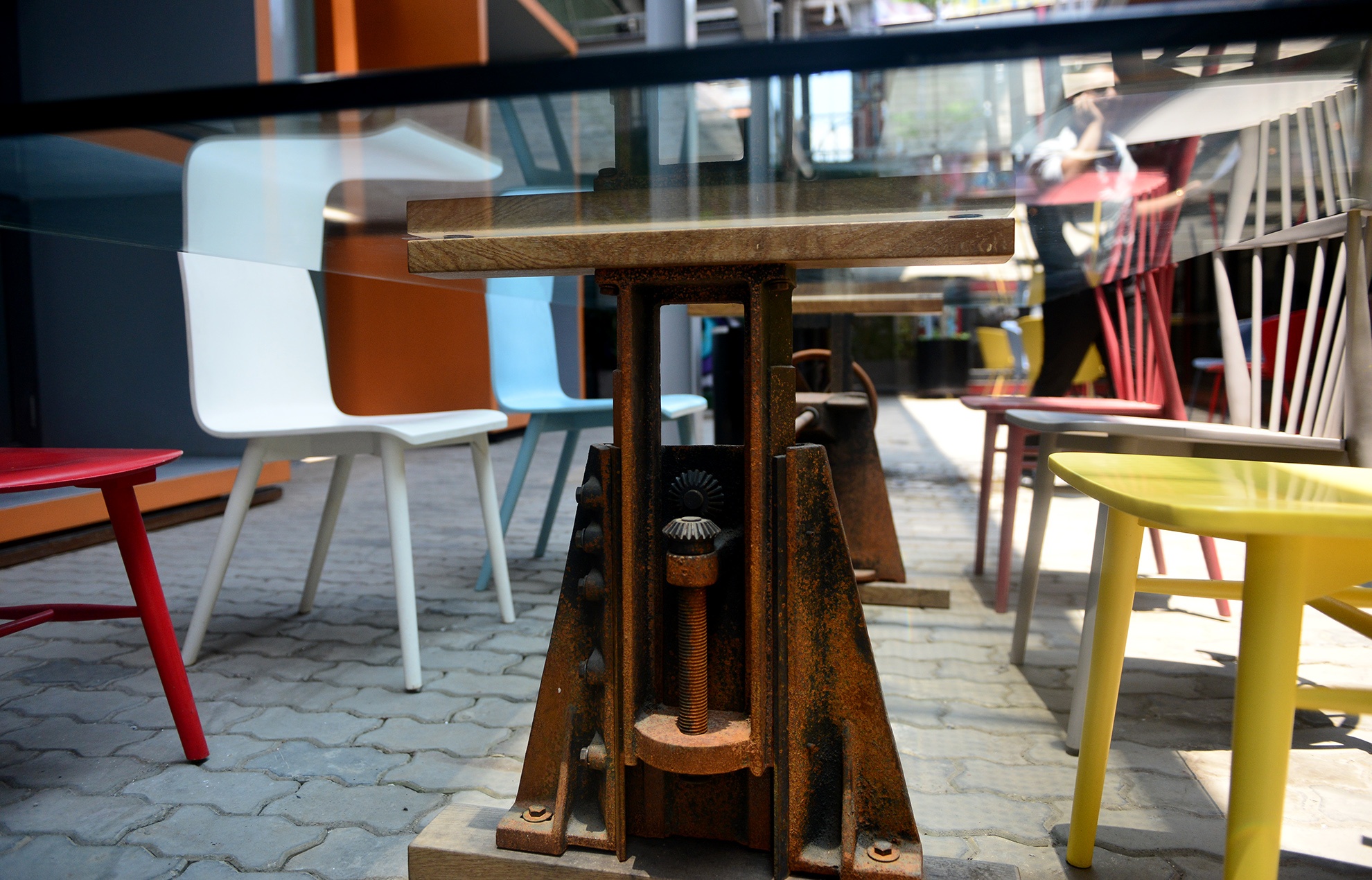 khu nghe thuat bang container lon nhat Sai Gon anh 13