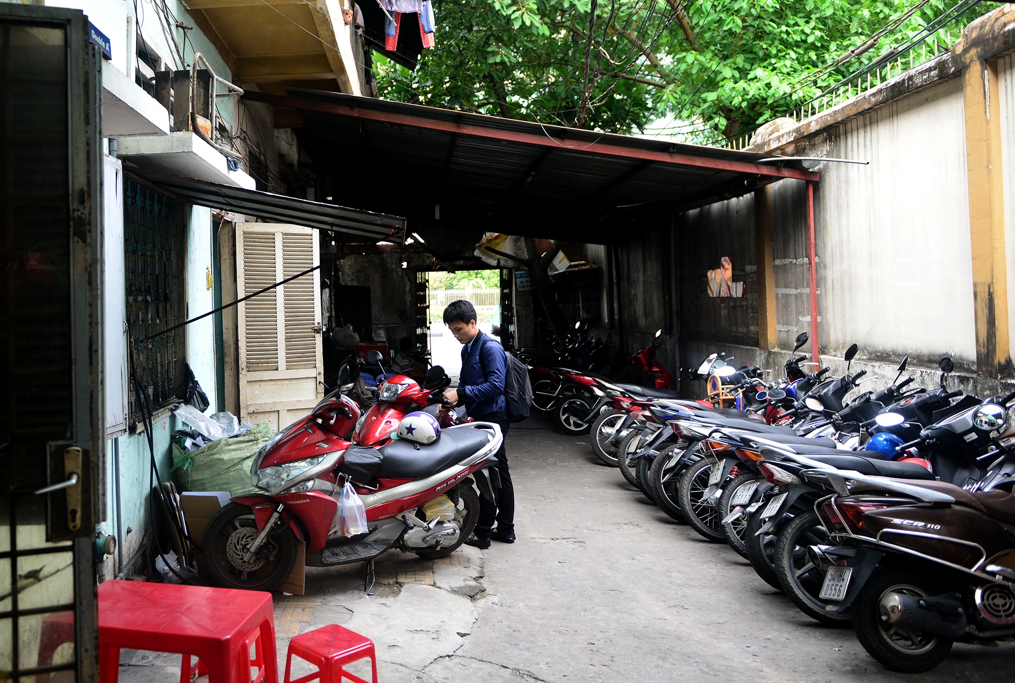 ve ma mi trong chung cu cu nat o Sai Gon anh 3